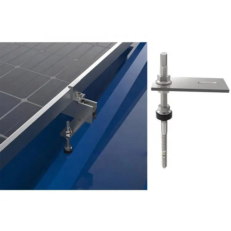 Anti Korosi Atap Genteng Datar Kait Solar Tile Hooks Mudah Dipasang