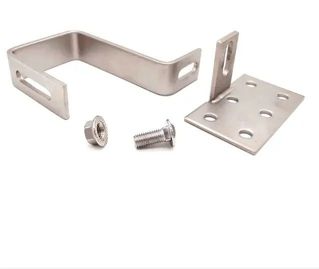 Kait Atap Surya Stainless Steel Ketahanan Korosi Dengan Beban Angin 60m/S
