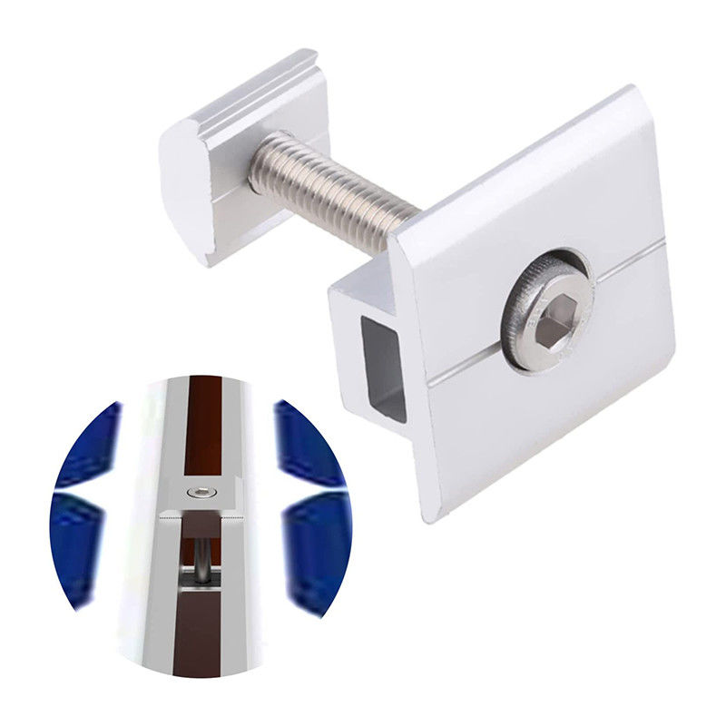 Pemasangan Panel Surya Mid Clamp Anti Korosi Bersertifikat ISO9001