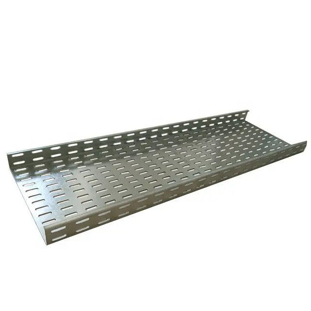 Perawatan Permukaan Steel Galvanized Cable Tray 0.8-3.0mm Perlindungan Korosi