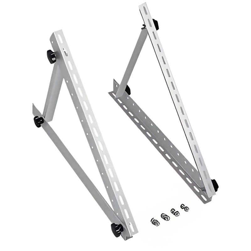 Panel Surya yang dapat disesuaikan dengan sudut miring Brackets pemasangan miring Panel Surya PV dinding mount untuk dinding lantai atap datar