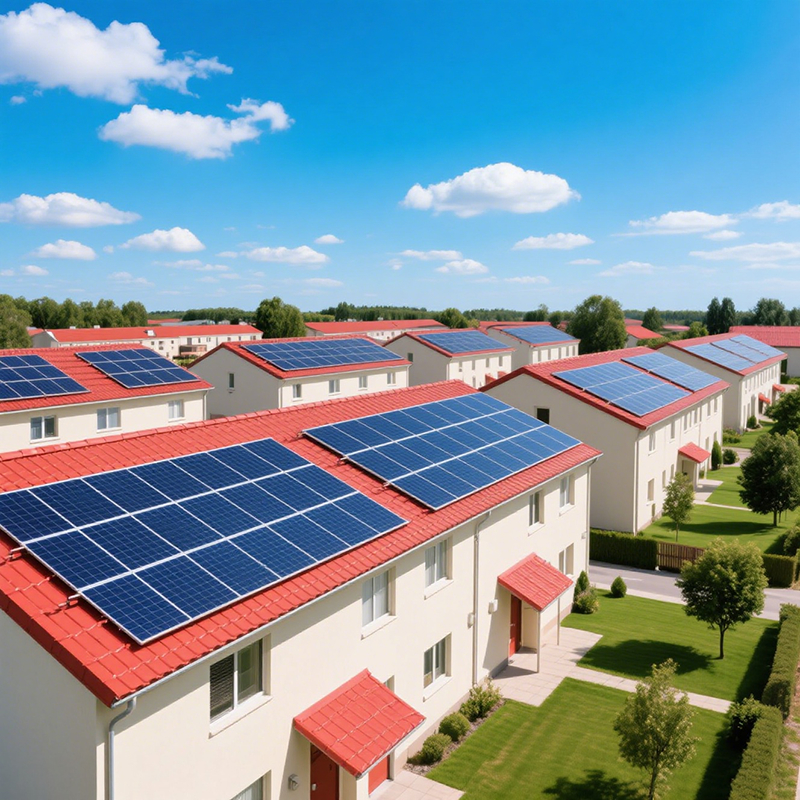 Braket Aluminium Braket Panel Surya untuk Pemasangan Panel Surya di Atap Datar