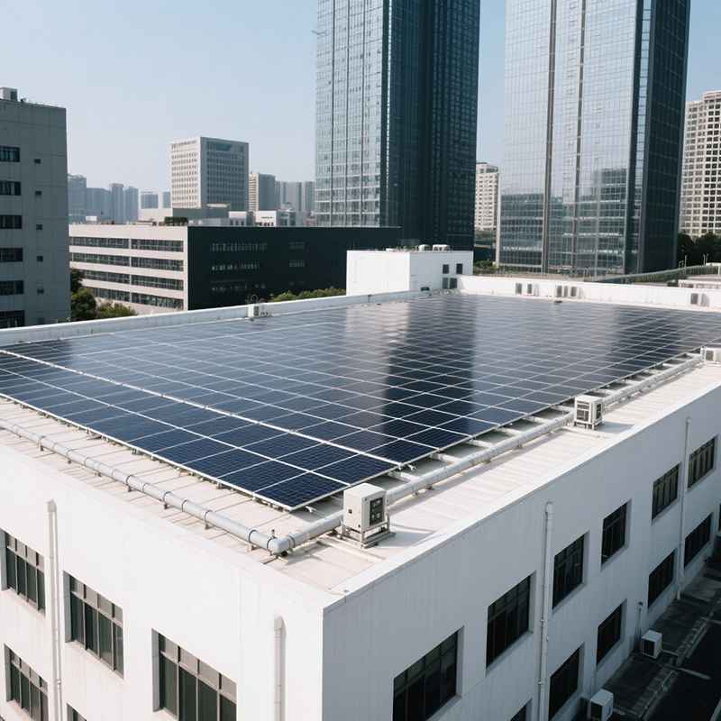 Braket Pemasangan Atap Panel Surya Paduan Aluminium untuk Atap Logam Umur 25 Tahun