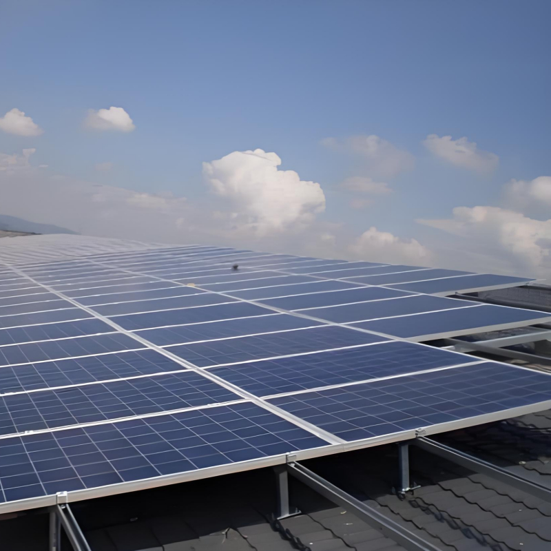 Standing Seam Roof Solar Mounting Brackets No Roof Structure Penetration and Anti-Corrosion