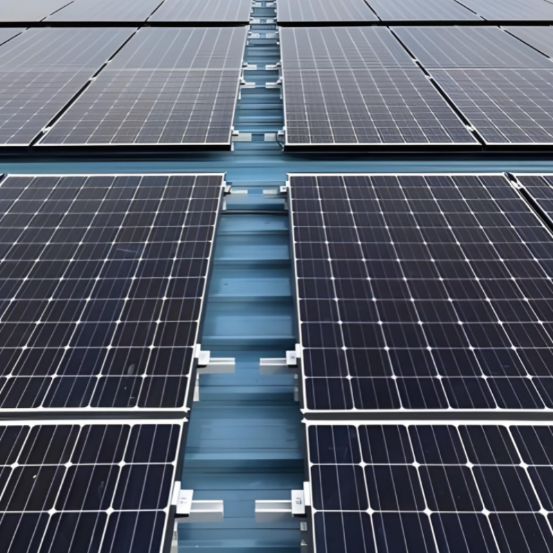 Standing Seam Roof Solar Mounting Brackets No Roof Penetration Fast Installation Customizable