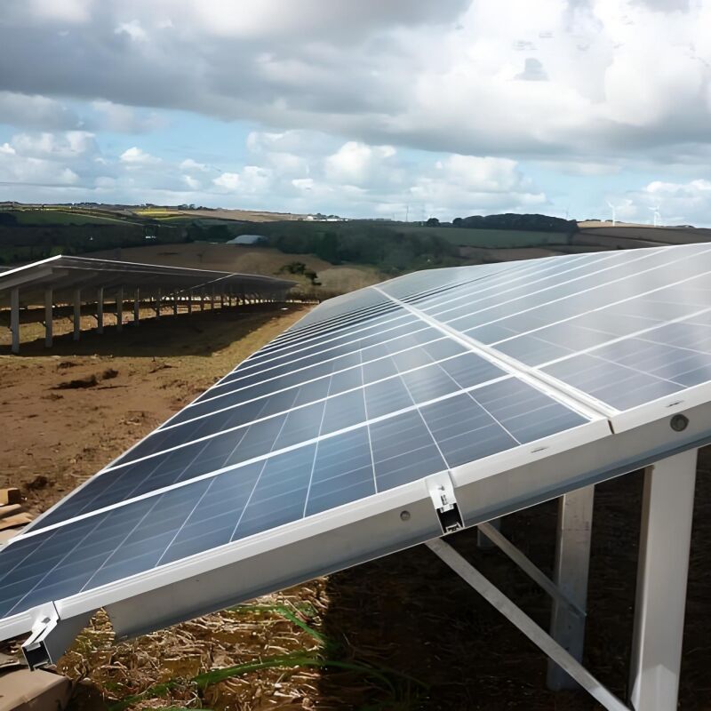 Ground Solar Mounting Brackets offering corrosion resistant surfaces and extended service