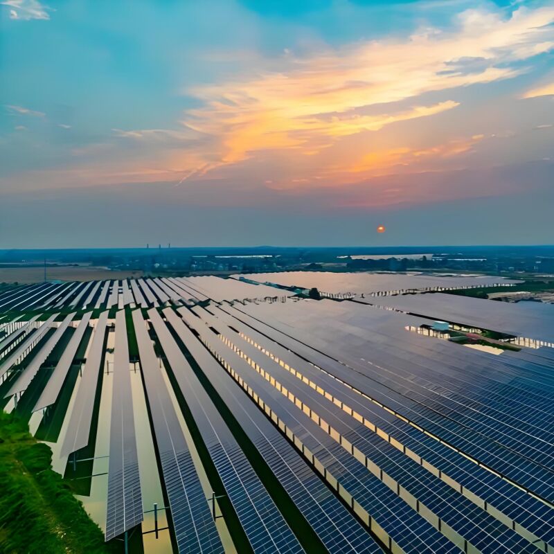 Bracket pemasangan surya tanah yang memberikan dukungan untuk sistem PV surya skala utilitas dengan ketahanan beban angin dan salju yang tinggi