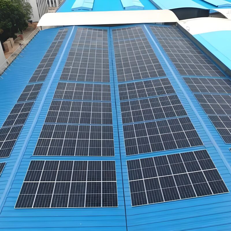 Panel surya aluminium anodisasi tahan lama Papan pemasangan bracket untuk atap beton datar dan atap aspal shingle instalasi surya